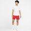 Nike Mens Dri-FIT 7 Inch Tennis Shorts - Gym Red/White