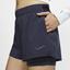 Nike Womens Flex Tennis Shorts - Gridiron - thumbnail image 7