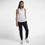 Nike Womens Dri-FIT Tank Top- White/Black - thumbnail image 5