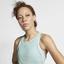Nike Womens Dri-FIT Tank Top - Teal Tint/White - thumbnail image 5