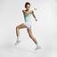 Nike Womens Dri-FIT Tank Top - Teal Tint/White - thumbnail image 6