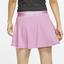 Nike Womens Dry Tennis Skirt - Pink Rise/White - thumbnail image 2