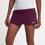 Nike Womens Dry Tennis Skort - Bordeaux/White