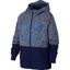 Nike Boys Dri-FIT Therma Full-Zip Training Hoodie - Blue Void/Blue Hero - thumbnail image 1