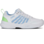 K-Swiss Womens Court Express 2 HB Tennis Shoes - White/Blue/Green - thumbnail image 1