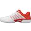 K-Swiss Womens Express Light Tennis Shoes - White/Fiesta - thumbnail image 2