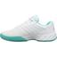 K-Swiss Womens BigShot Light 3 Tennis Shoes - White/Aruba Blue - thumbnail image 3