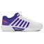 K-Swiss Womens Express Light Tennis Shoes - White/Purple - thumbnail image 1