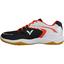 Victor Mens A190 Indoor Court Shoes - Black/White - thumbnail image 3