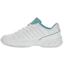 K-Swiss Womens Bigshot Light 4 Tennis Shoes - White/Nile Blue - thumbnail image 4