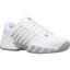 K-Swiss Womens Bigshot Light 4 Tennis Shoes - White/Silver - thumbnail image 2
