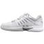 K-Swiss Womens Receiver V Tennis Shoes - White/Silver - thumbnail image 4