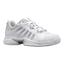 K-Swiss Womens Receiver V Tennis Shoes - White/Silver - thumbnail image 5