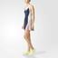 Adidas Womens Stella McCartney Barricade Dress NY - Midnight Grey/White - thumbnail image 2