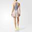 Adidas Womens Stella McCartney Barricade Dress NY - Midnight Grey/White - thumbnail image 3