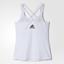 Adidas Womens All Premium Strappy Tank Top - White - thumbnail image 2