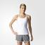 Adidas Womens All Premium Strappy Tank Top - White - thumbnail image 6