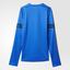 Adidas Mens Response Long Sleeve Tee - Blue - thumbnail image 2