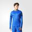 Adidas Mens Response Long Sleeve Tee - Blue - thumbnail image 3