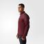 Adidas Mens Supernova Storm Jacket - Maroon - thumbnail image 4