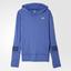 Adidas Womens Response Icon Hoodie - Bold Blue - thumbnail image 1