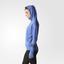 Adidas Womens Response Icon Hoodie - Bold Blue - thumbnail image 4
