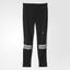 Adidas Womens Response Long Tights - Black/White - thumbnail image 1