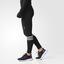 Adidas Womens Response Long Tights - Black/White - thumbnail image 4