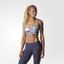 Adidas Supernova Energy Graphic Bra - Grey - thumbnail image 1