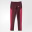 Adidas Womens Techfit Climawarm Tights - Maroon - thumbnail image 1