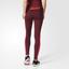 Adidas Womens Techfit Climawarm Tights - Maroon - thumbnail image 5