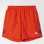 Adidas Mens Response 7-Inch Shorts - Bold Orange - thumbnail image 1