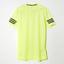 Adidas Mens Response Short Sleeve Tee - Solar Yellow - thumbnail image 1