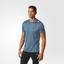 Adidas Mens Response Short Sleeve Tee - Viridian/Black - thumbnail image 2