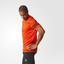 Adidas Mens Response Short Sleeve Tee - Bold Orange - thumbnail image 4