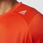 Adidas Mens Response Short Sleeve Tee - Bold Orange - thumbnail image 6