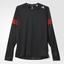 Adidas Mens Response Long Sleeve Tee - Black - thumbnail image 1