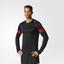 Adidas Mens Response Long Sleeve Tee - Black - thumbnail image 3