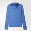 Adidas Mens Response Icon Hoodie - Blue - thumbnail image 5