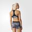 Adidas Techfit Printed Sports Bra - White - thumbnail image 5