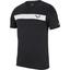 Nike Mens Rafa T-Shirt - Black/White - thumbnail image 1