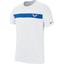 Nike Mens Rafa T-Shirt - White/Blue - thumbnail image 1