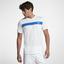 Nike Mens Rafa T-Shirt - White/Blue - thumbnail image 3