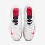 Nike Mens Air Zoom Zero Tennis Shoes - White/Laser Crimson - thumbnail image 4