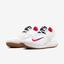 Nike Mens Air Zoom Zero Tennis Shoes - White/Laser Crimson - thumbnail image 5