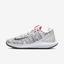 Nike Womens Air Zoom Zero Tennis Shoes - Platinum Tint/Laser Crimson - thumbnail image 1