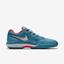 Nike Womens Air Zoom Prestige Tennis Shoes - Light Blue Fury/Neo Turquoise - thumbnail image 3