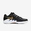 Nike Womens Air Zoom Vapor X Tennis Shoes - Black/Gold