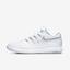 Nike Womens Air Zoom Vapor X Premium Tennis Shoes - White/Pure Platinum - thumbnail image 1