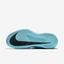 Nike Womens Air Zoom Vapor X Tennis Shoes - Light Blue Fury/Black - thumbnail image 2